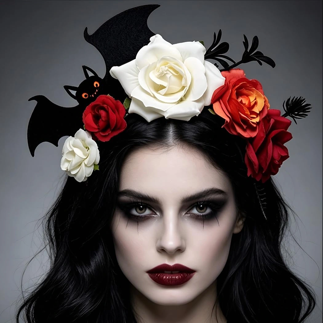 Abien Bat & Rose Headband — view 1