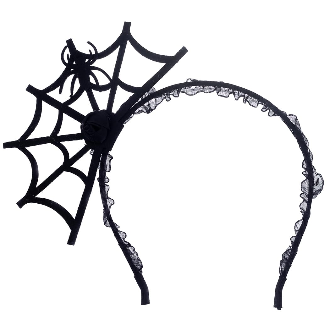 Abien Spiderweb Headband Black · Standard